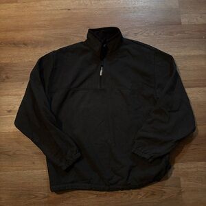 IllumiNITE Black RunningQuarter-Zip Pullover - XL